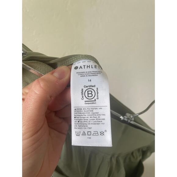 Athleta Brooklyn Heights High Rise Wide Leg Trouser Pant Pockets Stretch Comfy - Picture 8 of 9